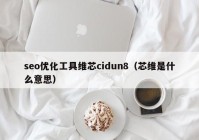 seo優(yōu)化工具維芯cidun8（芯維是什么意思）