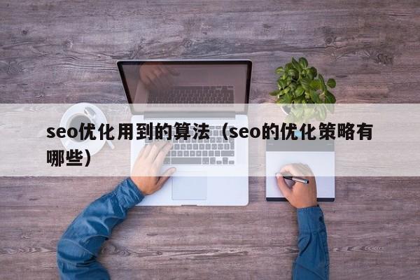 seo優(yōu)化用到的算法(seo的優(yōu)化策略有哪些)