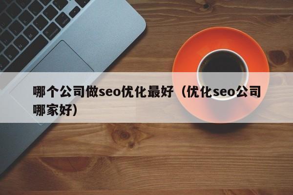 哪個(gè)公司做seo優(yōu)化最好(優(yōu)化seo公司哪家好)
