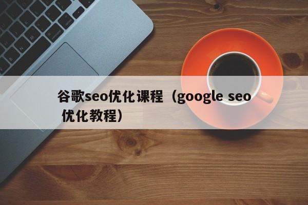 谷歌seo優(yōu)化課程(google seo 優(yōu)化教程)