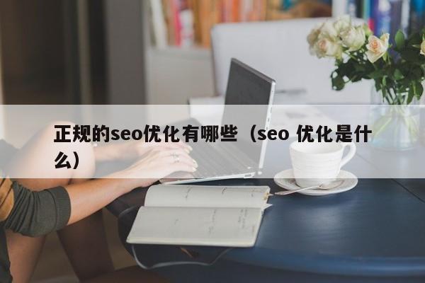正規的seo優(yōu)化有哪些(seo 優(yōu)化是什么)