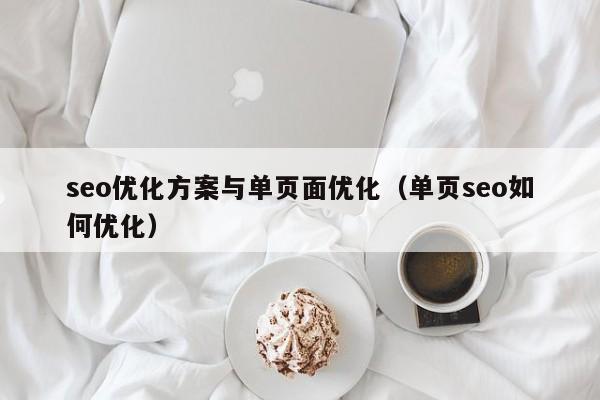 seo優(yōu)化方案與單頁(yè)面優(yōu)化(單頁(yè)seo如何優(yōu)化)