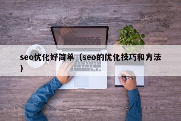 seo優(yōu)化好簡(jiǎn)單(seo的優(yōu)化技巧和方法)