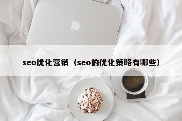 seo優(yōu)化營(yíng)銷(xiāo)(seo的優(yōu)化策略有哪些)