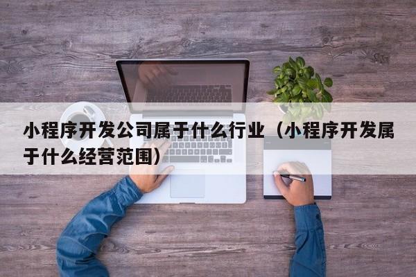 小程序開(kāi)發(fā)公司屬于什么行業(yè)(小程序開(kāi)發(fā)屬于什么經(jīng)營(yíng)范圍)